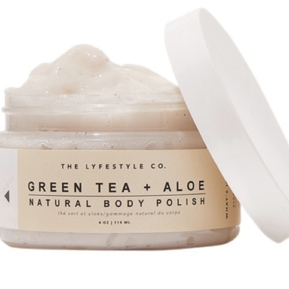 Free add on The Lyfestyle Co. Green Tea & Aloe Body Polish - Picture 1 of 7